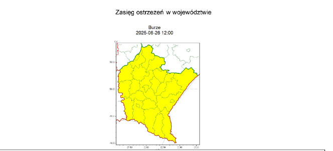 IMGW wydało ostrzeżenie meteorologiczne. Możliwe burze