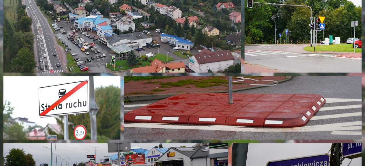 SANOK: Kontrowersyjna wysepka na ul. Iwaszkiewicza. Burmistrz twierdzi, że nic nie wiedział, PZDW: projekt był uzgodniony z miastem [VIDEO]