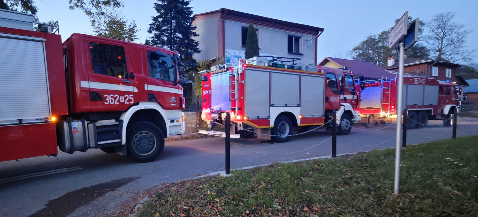 Pożar w domu jednorodzinnym. Zginął mężczyzna (FOTO)