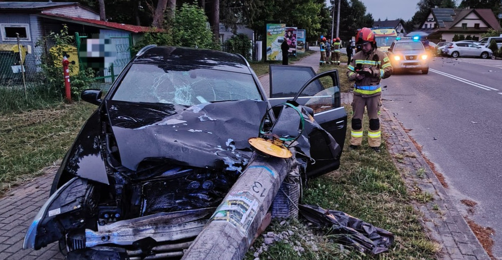 POLICYJNY POŚCIG : Latarnia z nr 13 zatrzymała nietrzeźwego kierowcę Audi [ZDJĘCIA]