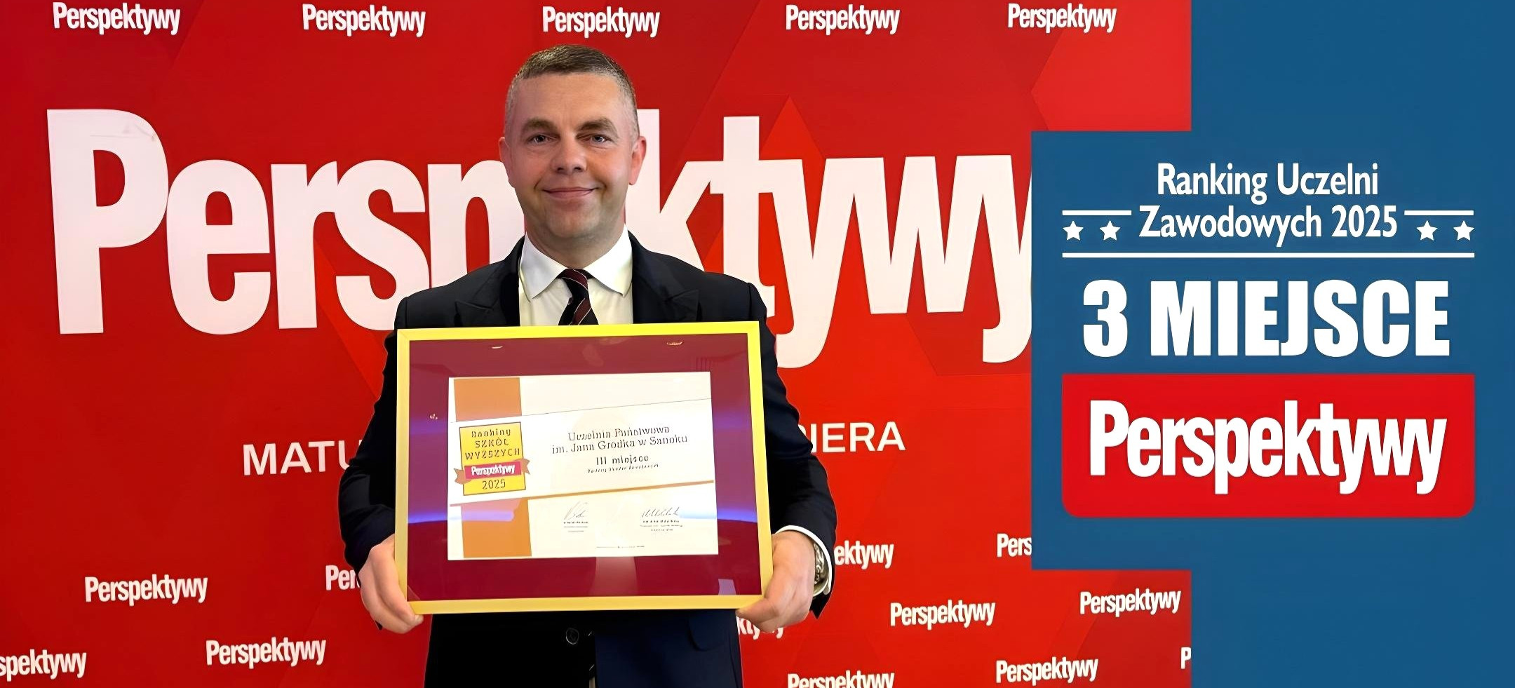 Sukces Uczelni Państwowej w Sanoku! 3. miejsce w rankingu Perspektywy 2025