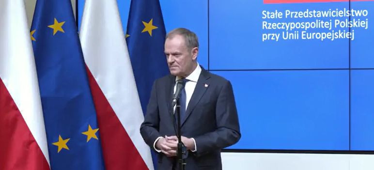 Prezes Rady Ministrów – Donald Tusk na konferencji prasowej po szczycie Rady Europejskiej (VIDEO)