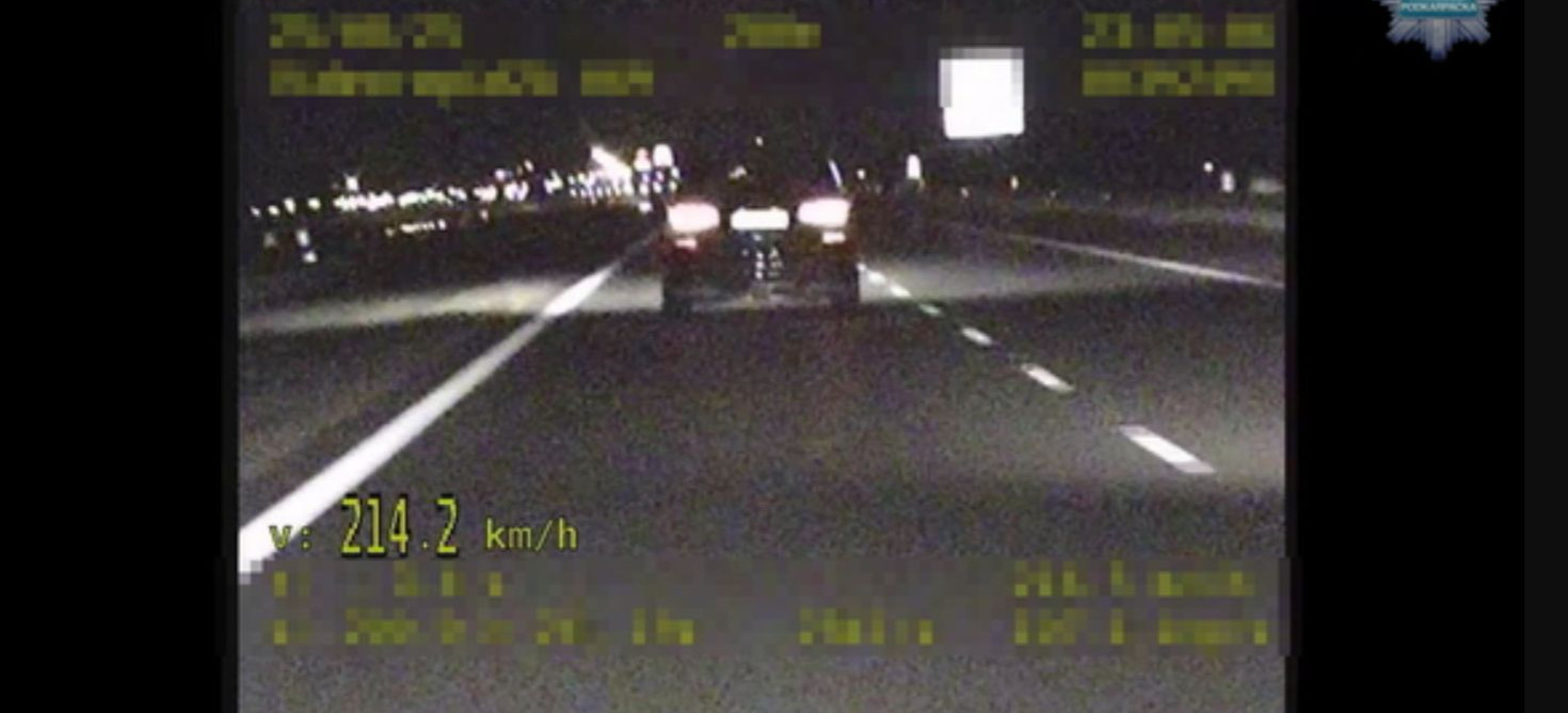 Miał na liczniku 214 km/h. Okazało się, że kolejny raz przekroczył prędkość (ZOBACZ NAGRANIE)