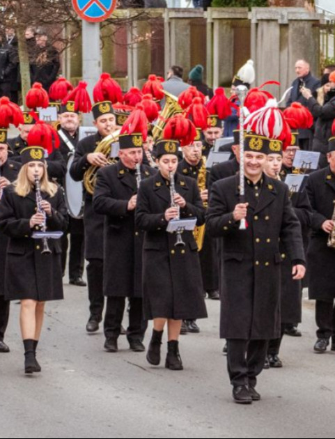 Barbórkowe święto górników w Sanoku. Galowe mundury i dźwięki orkiestry dętej [VIDEO, ZDJĘCIA]