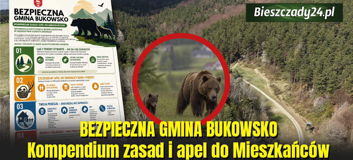BEZPIECZNA GMINA BUKOWSKO. Kompendium zasad i apel do Mieszkańców