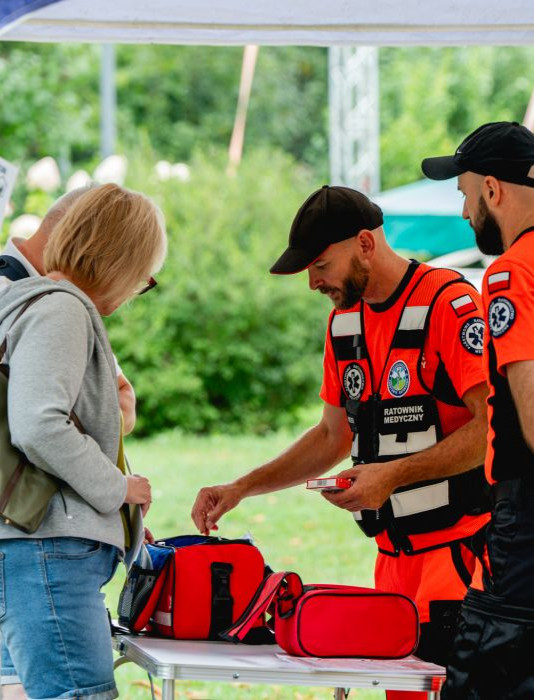 SANOK. Mieszkańcy poznali zasady reagowania w sytuacjach zagrożenia [ZDJĘCIA]
