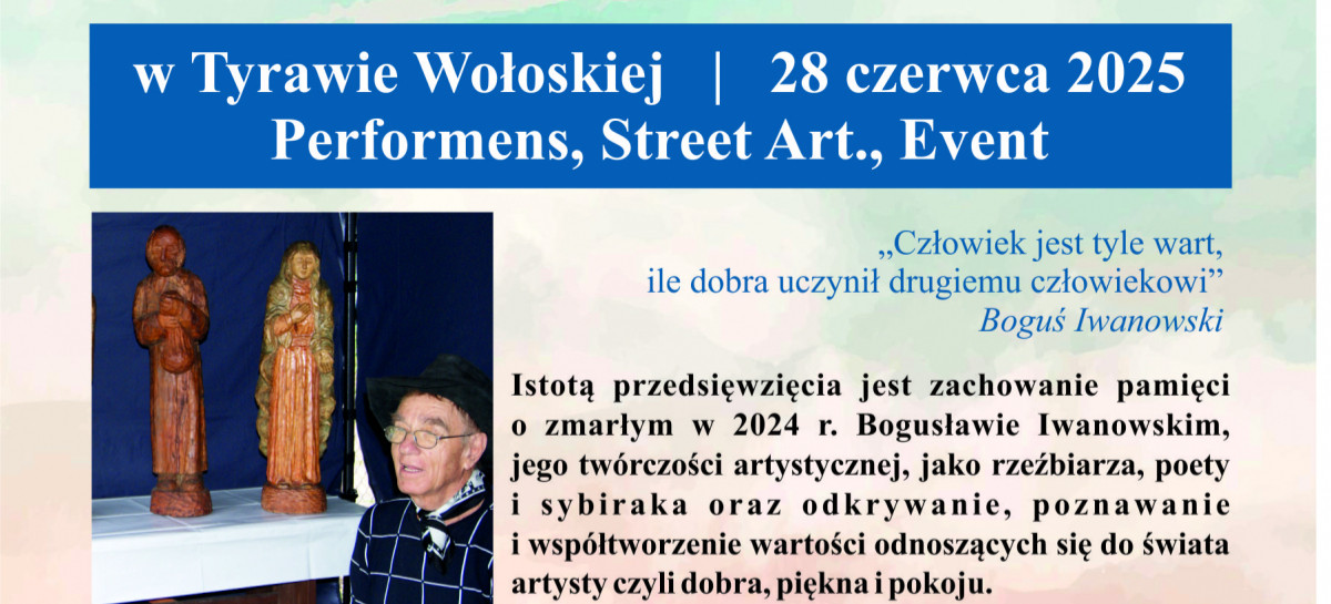 I Ekspresje Artystyczne im. Bogusława Iwanowskiego w Tyrawie Wołoskiej