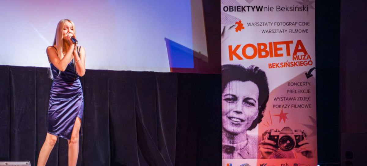 „Kobieta muzą Beksińskiego”. Wyjątkowy wieczór w Sanockim Domu Kultury [ZDJĘCIA]
