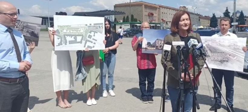 Ewa Leniart przedstawiła plan rewitalizacji dworca PKS (VIDEO)