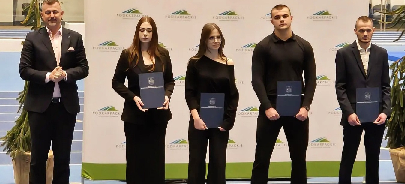 SANOK: Kacper Piech ze stypendium Marszałka Województwa Podkarpackiego [ZDJĘCIA]