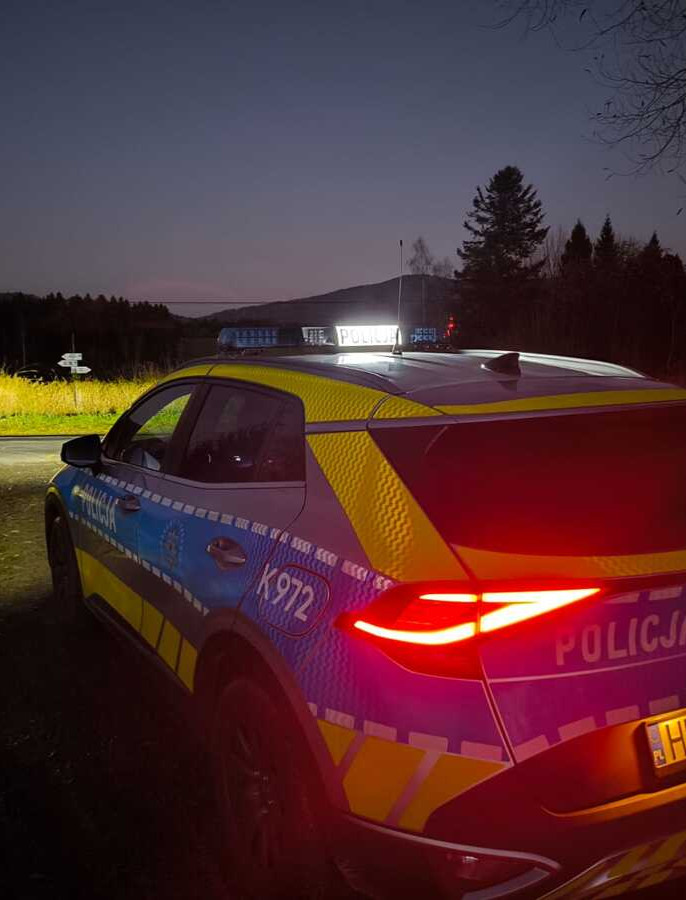 USTRZYKI DOLNE: Pijany motocyklista wiózł pasażerkę. Miał 1,5 promila!