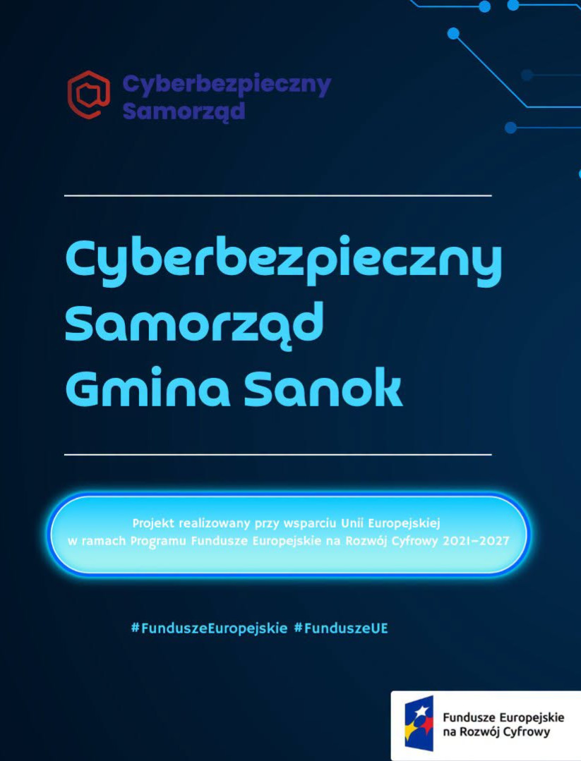 Cyberbezpieczna Gmina Sanok. Ważny projekt dobiega końca