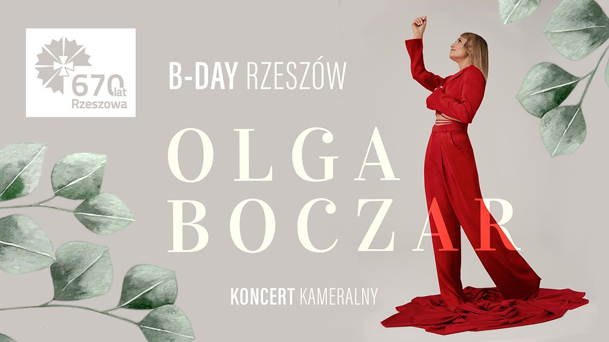 Baner - B-day Rzeszów - koncert kameralny Olgi Boczar