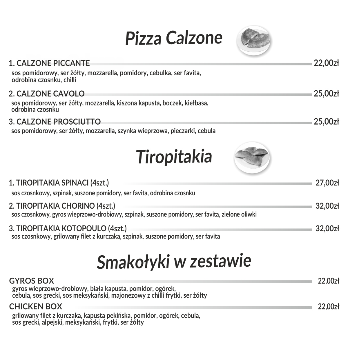Menu Alcatraz Sanok 3