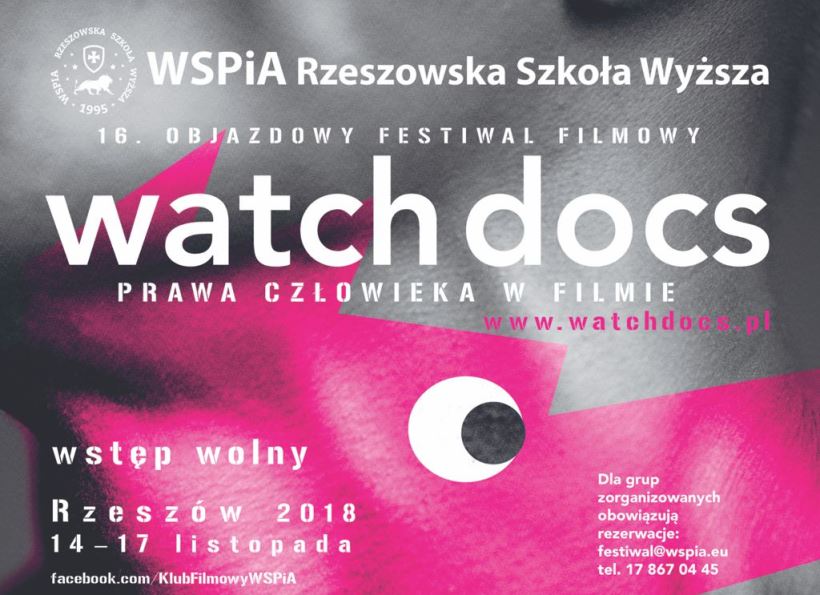 WatchDocs 2018 plakat